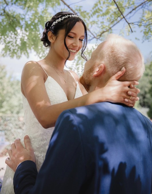 Brautpaar Freie Trauung in Hemer Sauerland Park – Hochzeitsfotograf Sauerland